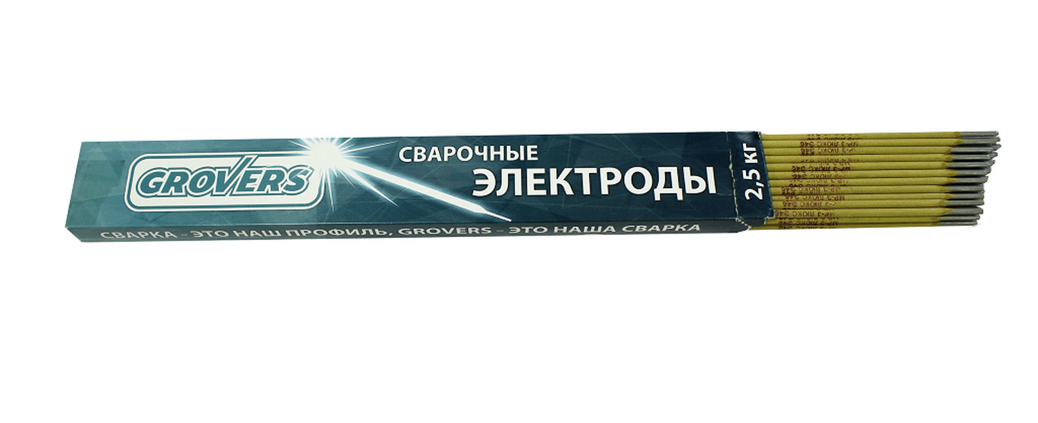 Электроды МР-3 ЛЮКС GROVERS д.3.0 мм (2,5кг)