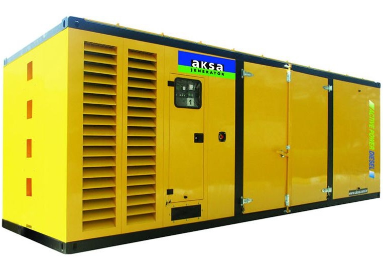 Дизельный генератор Aksa AC-880 в кожухе