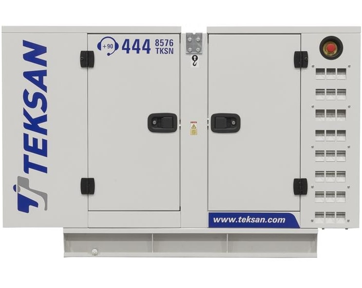 Дизельный генератор Teksan TJ60BD5C в кожухе
