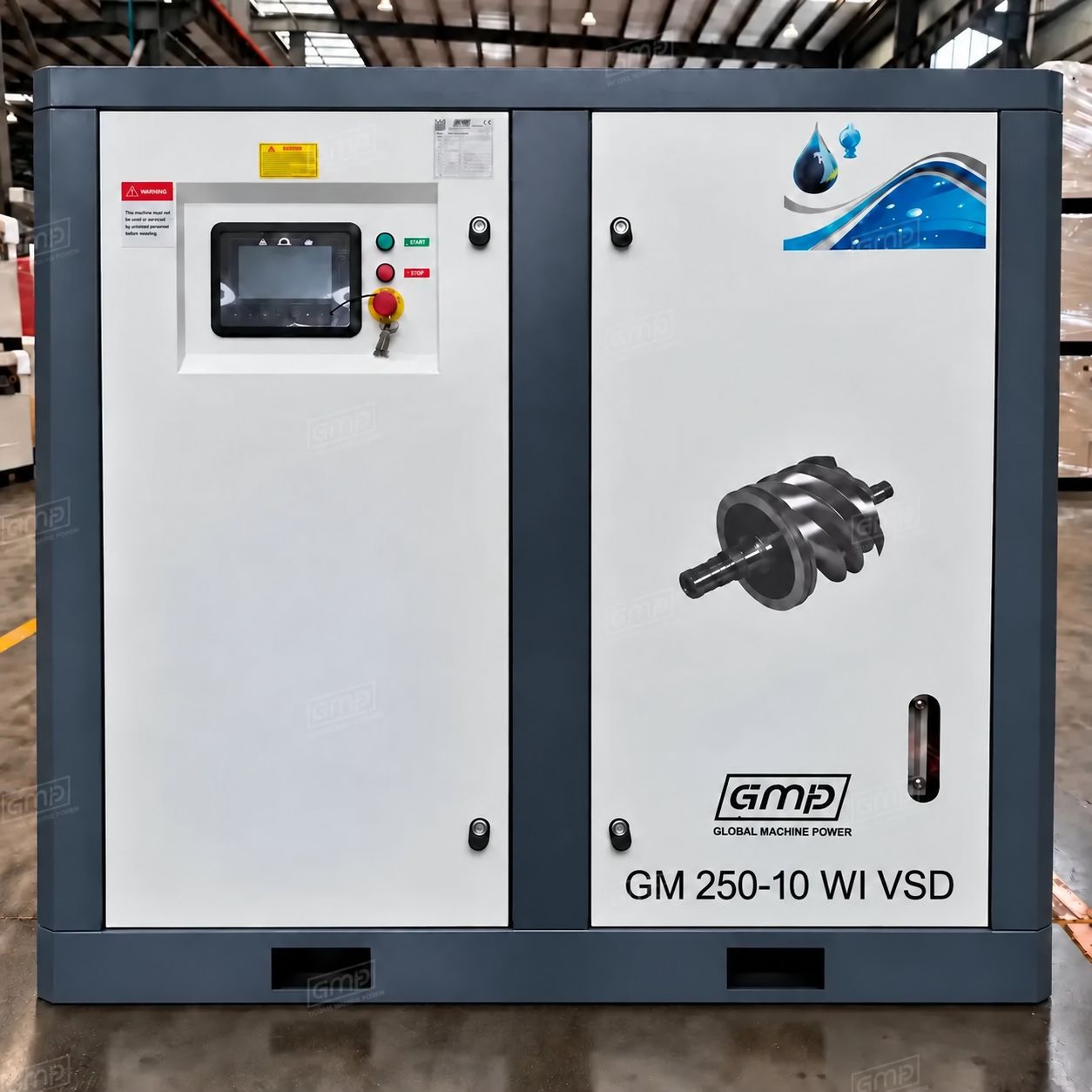 Безмасляный компрессор GMP GM 250-10 WI VSD
