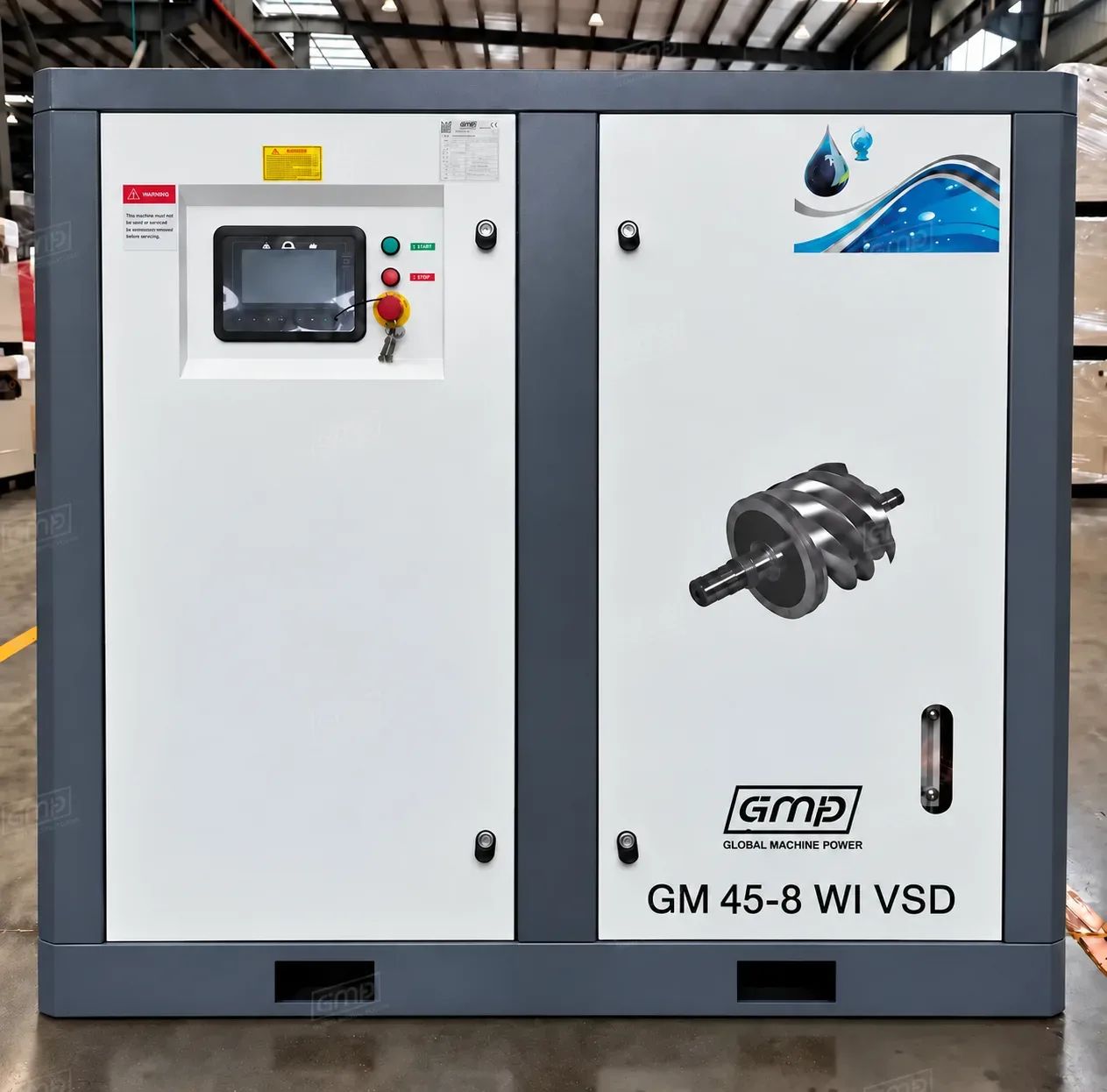 Безмасляный компрессор GMP GM 45-8 WI VSD