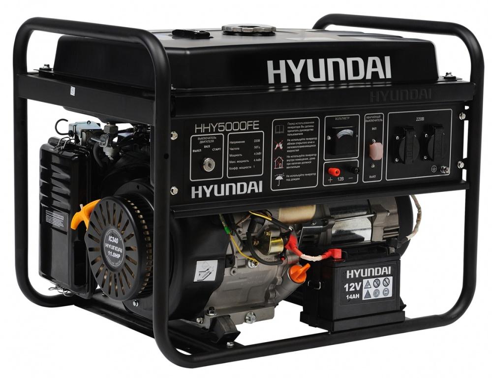 Бензиновый генератор Hyundai HHY 5000FE