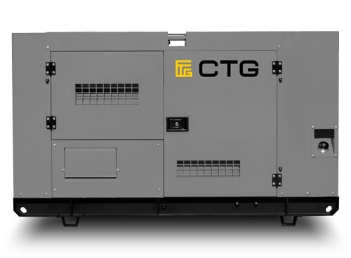 Дизельный генератор CTG 33P в кожухе с АВР