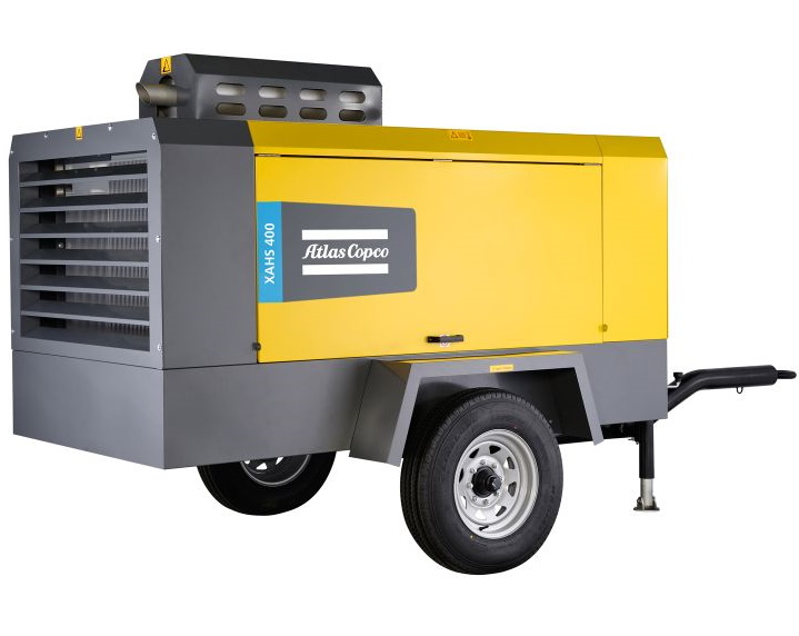 Дизельный компрессор Atlas Copco XAHS 400 PACE 8,6 на шасси