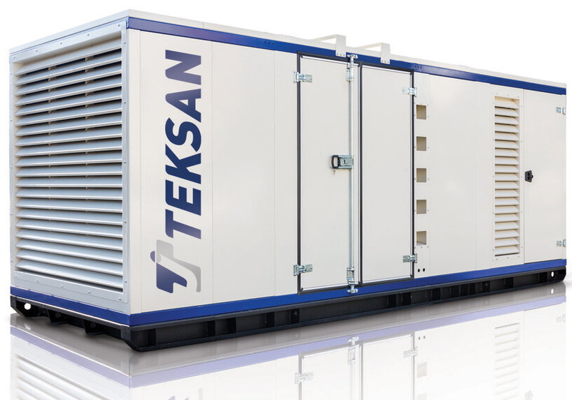 Дизельный генератор Teksan TJ650BD в кожухе