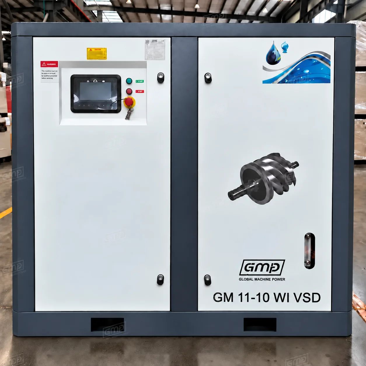 Безмасляный компрессор GMP GM 11-10 WI VSD