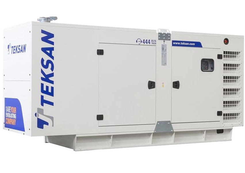 Дизельный генератор Teksan TJ165BD в кожухе
