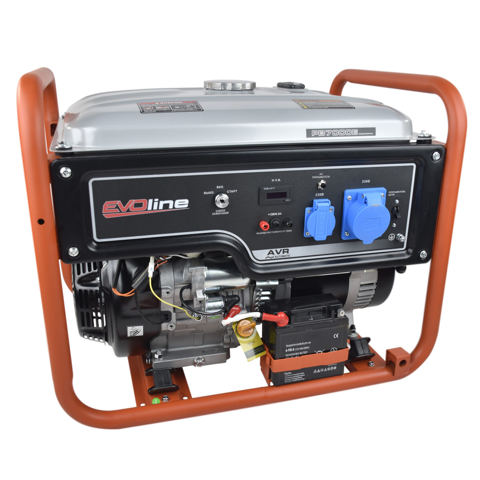 Бензиновый генератор EVOline PB 7000 E