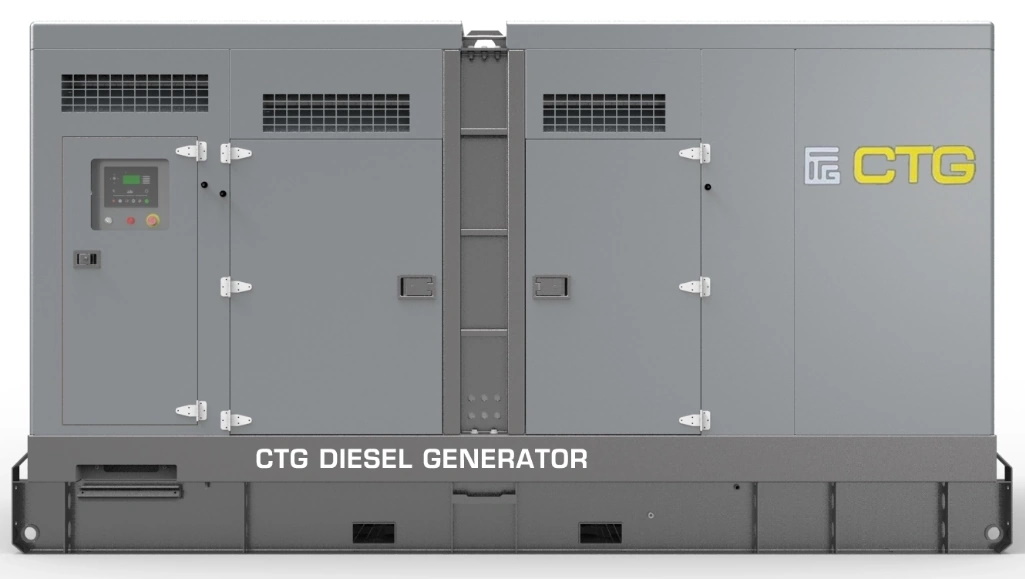 Дизельный генератор CTG 625D в кожухе