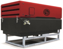 Дизельный компрессор Chicago Pneumatic CPS175 на опорах