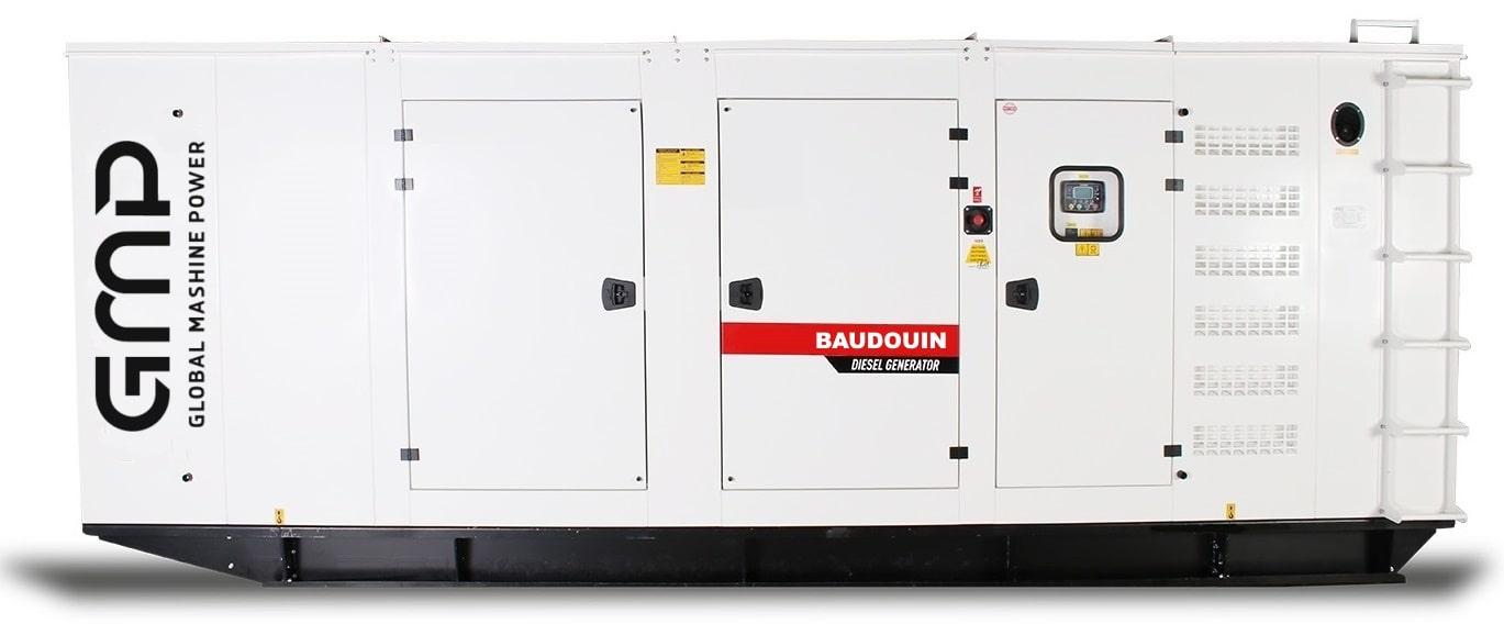 Дизельный генератор Baudouin GMP 900BM в кожухе