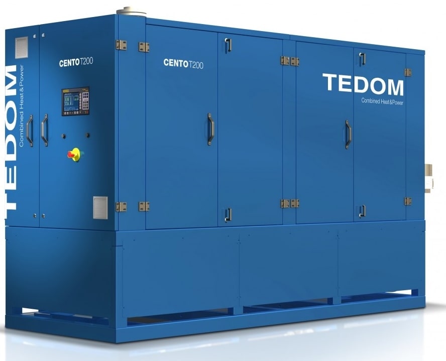 Газовый генератор Tedom Quanto D770 в кожухе