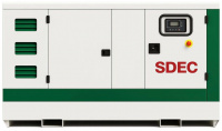 Дизельный генератор SDEC GMP 825SD в кожухе