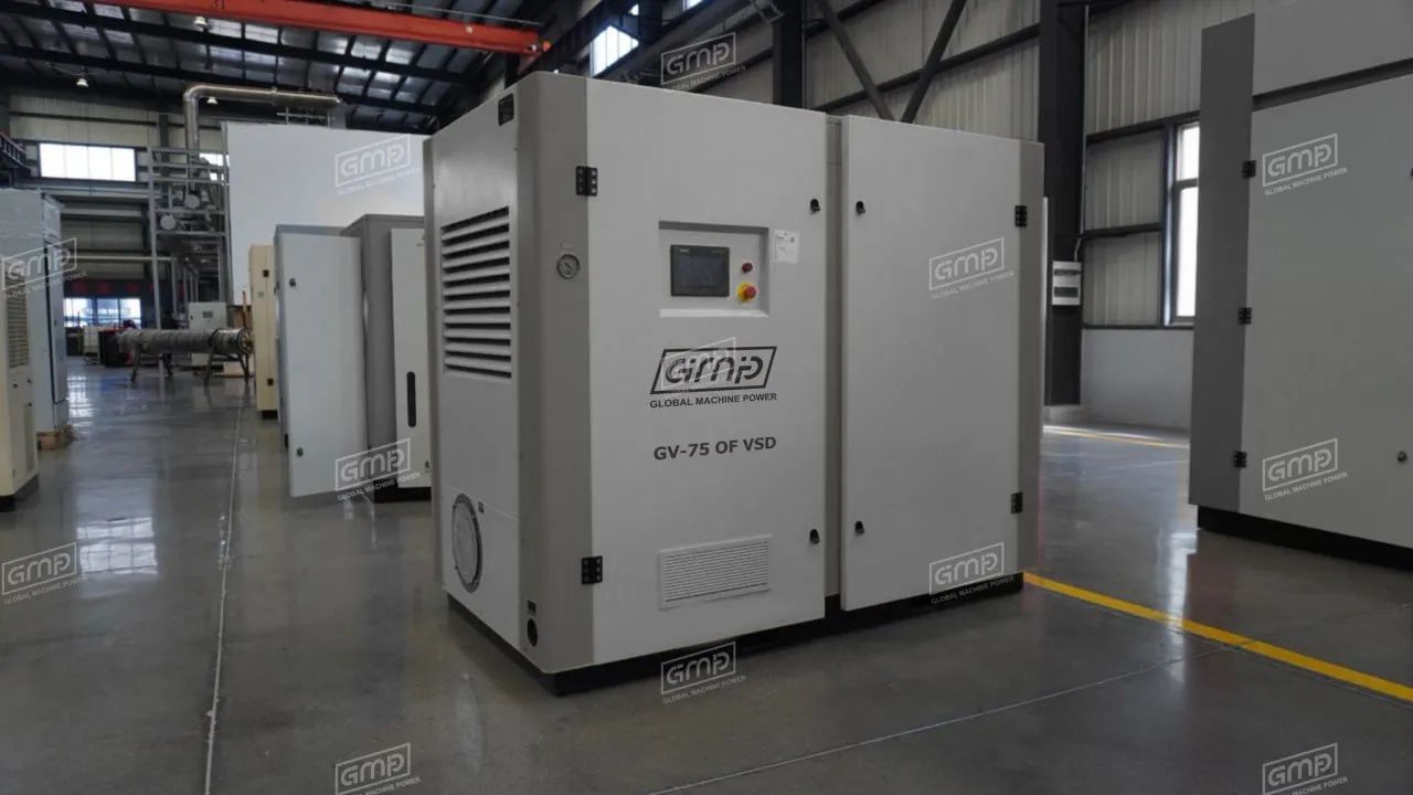 Винтовой вакуумный компрессор GMP GV-110OF VSD