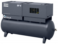 Спиральный компрессор Atlas Copco SF6 10P SKID TWIN (500l)