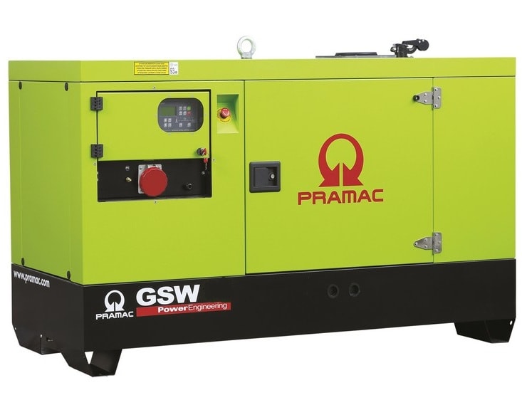 Дизельный генератор Pramac GSW 22 P AUTO в кожухе
