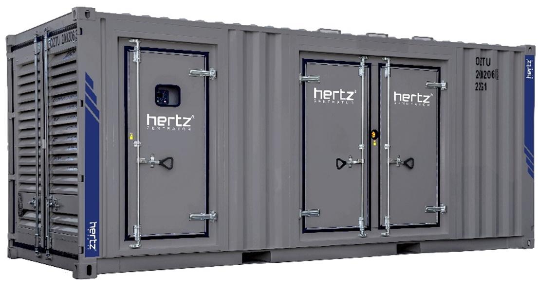 Дизельный генератор Hertz HG 2070 BC в кожухе с АВР