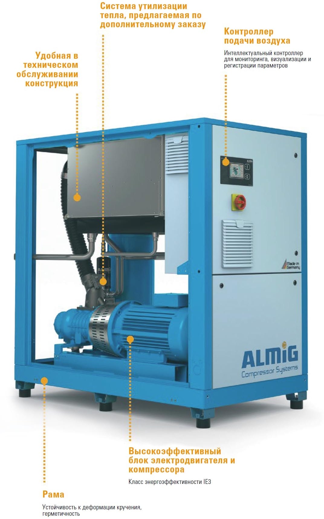 Винтовой компрессор ALMiG V-DRIVE-75 13