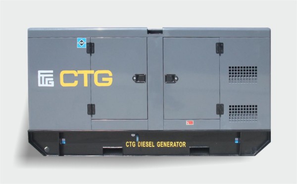 Дизельный генератор CTG 1100B в кожухе с АВР
