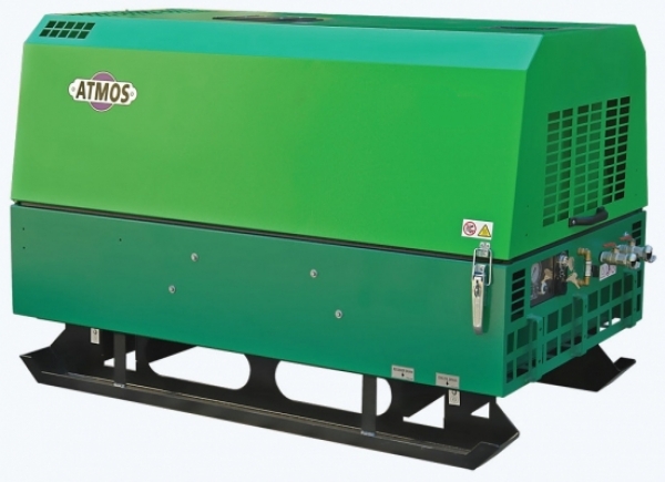 Дизельный компрессор Atmos PDP 95 7 на салазках
