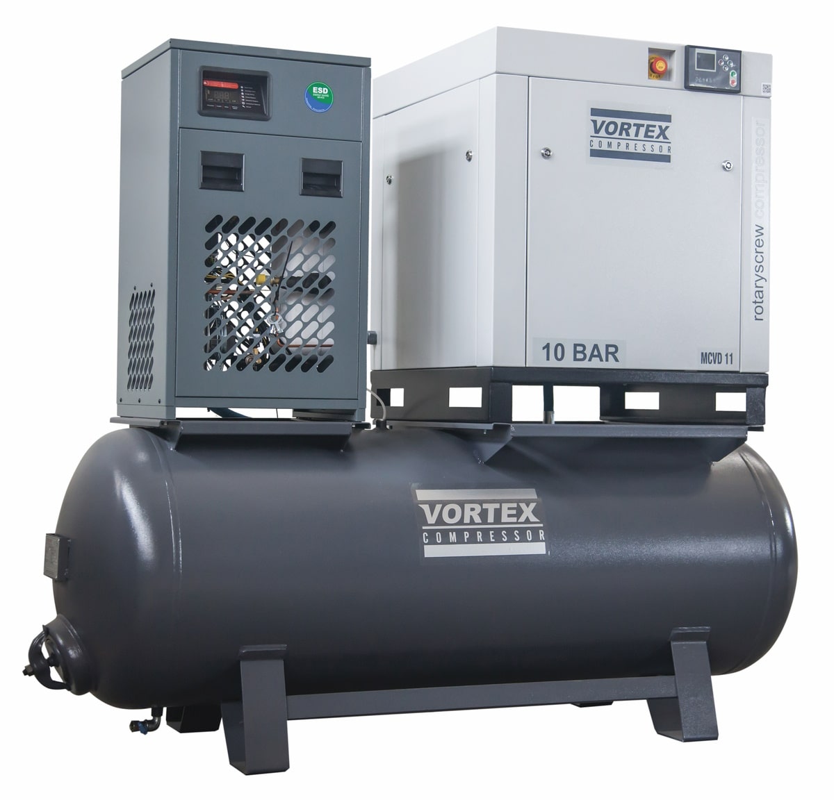 Винтовой компрессор Vortex MCVD15/500L 7.5 бар