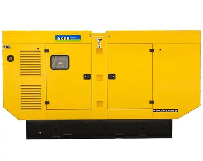 Дизельный генератор Aksa APD-450A в кожухе