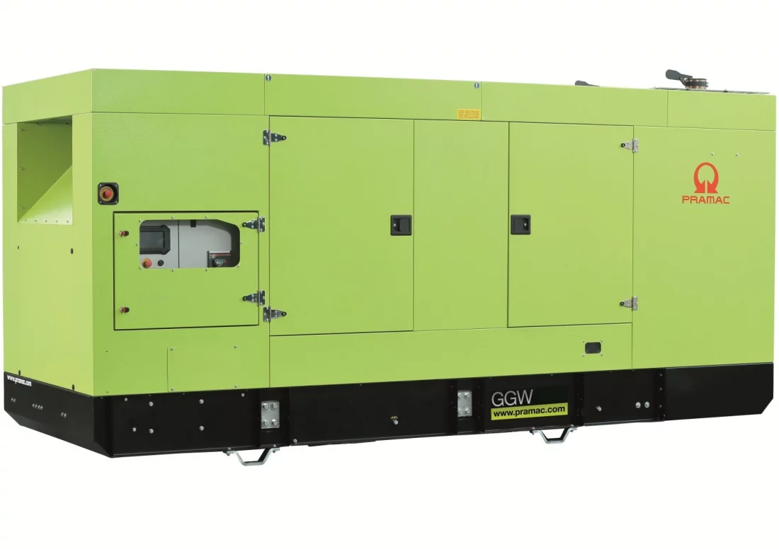 Газовый генератор Pramac GGW130G в кожухе