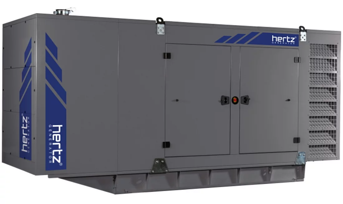 Дизельный генератор Hertz HG 821 DL в кожухе