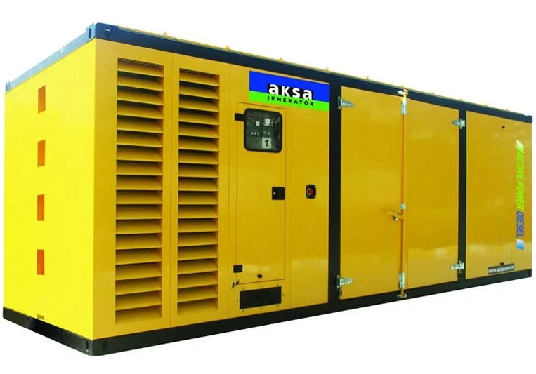 Дизельный генератор Aksa AC-880 в кожухе