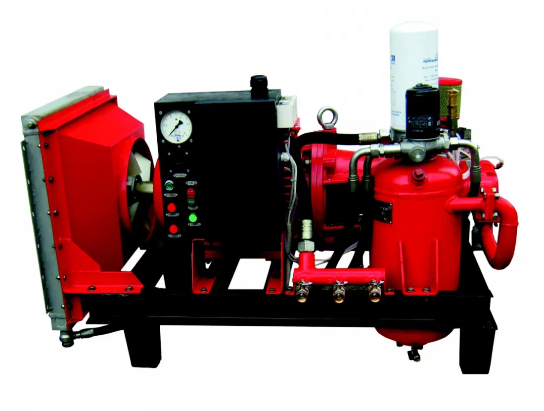 Винтовой компрессор ВВПЭ 12/7