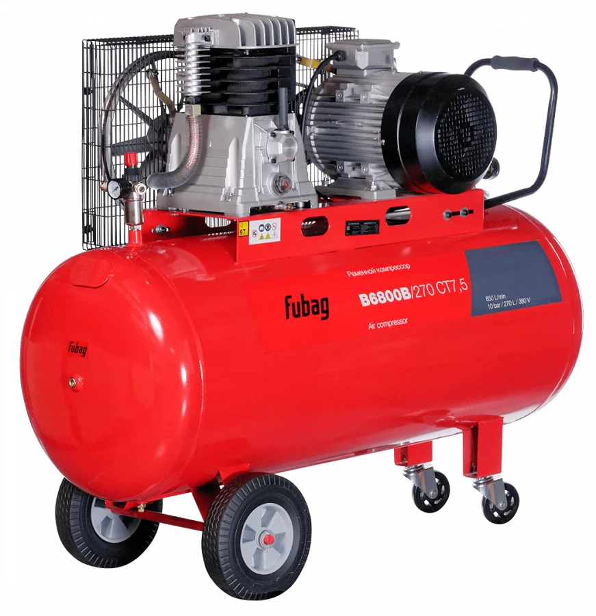 Поршневой компрессор Fubag B6800B/270 CT7,5