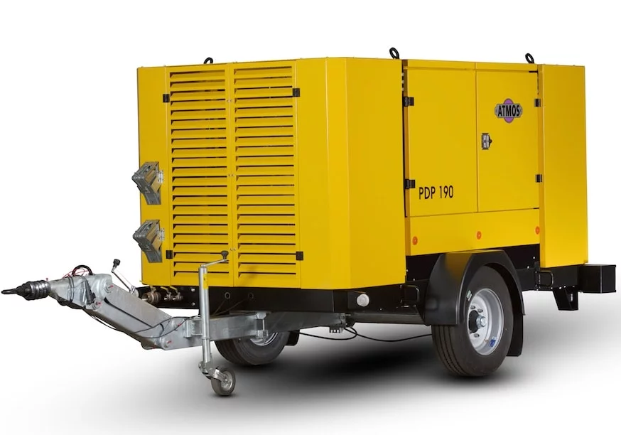 Дизельный компрессор Atmos PDP 190 10 регул с тормозом
