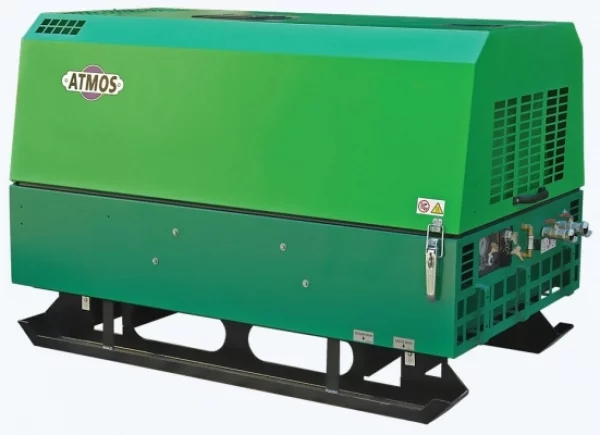Дизельный компрессор Atmos PDP 15 на салазках