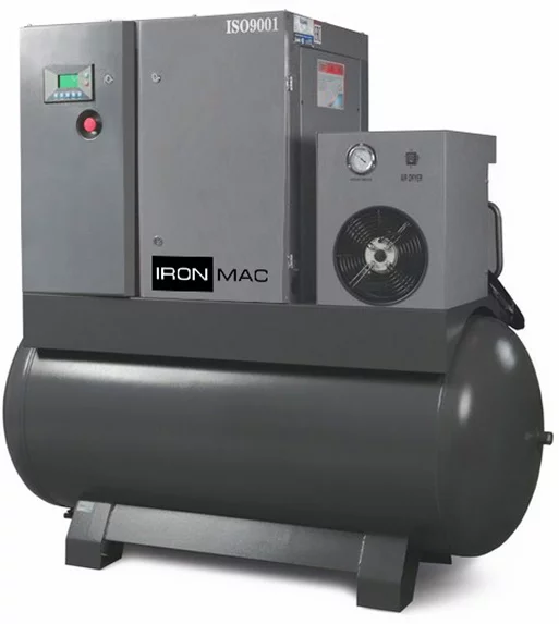 Винтовой компрессор IRONMAC IC 20/10 AM VSD DF 500L