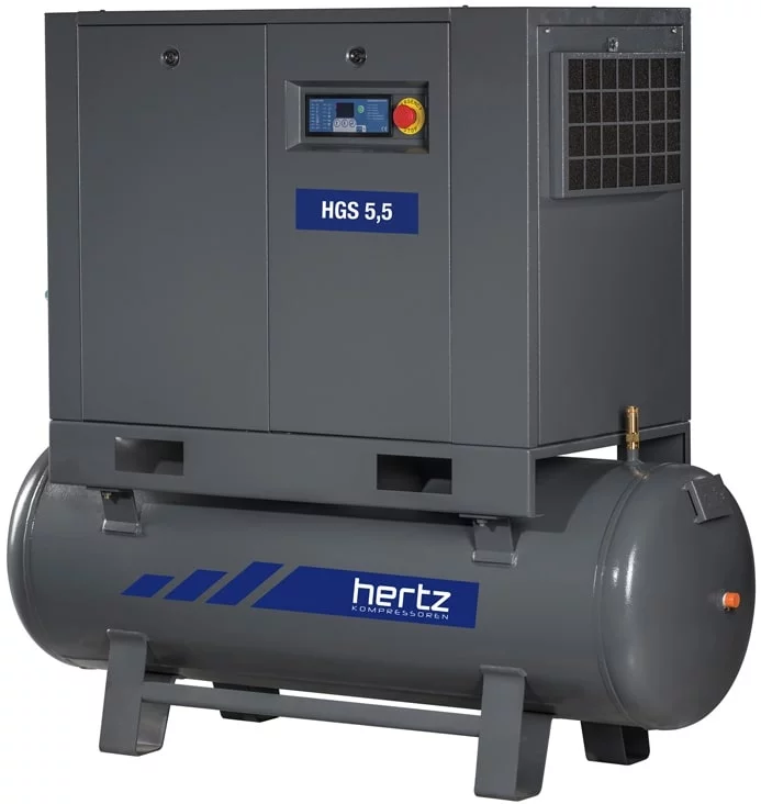 Винтовой компрессор Hertz HGS 7,5-10 500