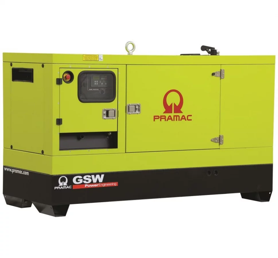 Дизельный генератор Pramac GSW 110 P AUTO в кожухе