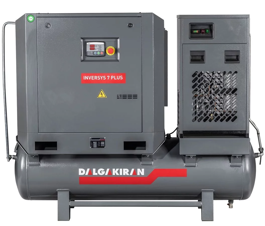 Винтовой компрессор DALGAKIRAN Inversys Plus 7-10-250D
