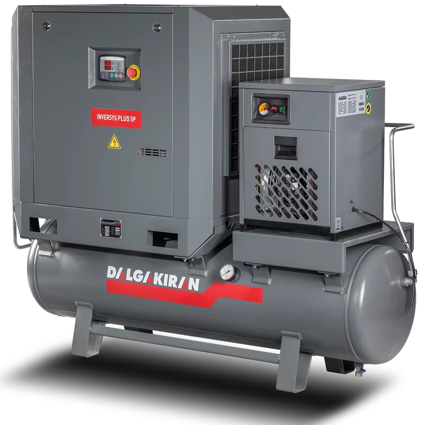 Винтовой компрессор DALGAKIRAN Inversys Plus 5-10-250D