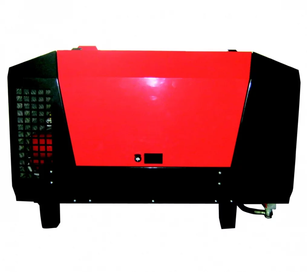 Винтовой компрессор ВВПЭ 10/7 в кожухе с микропроцессором