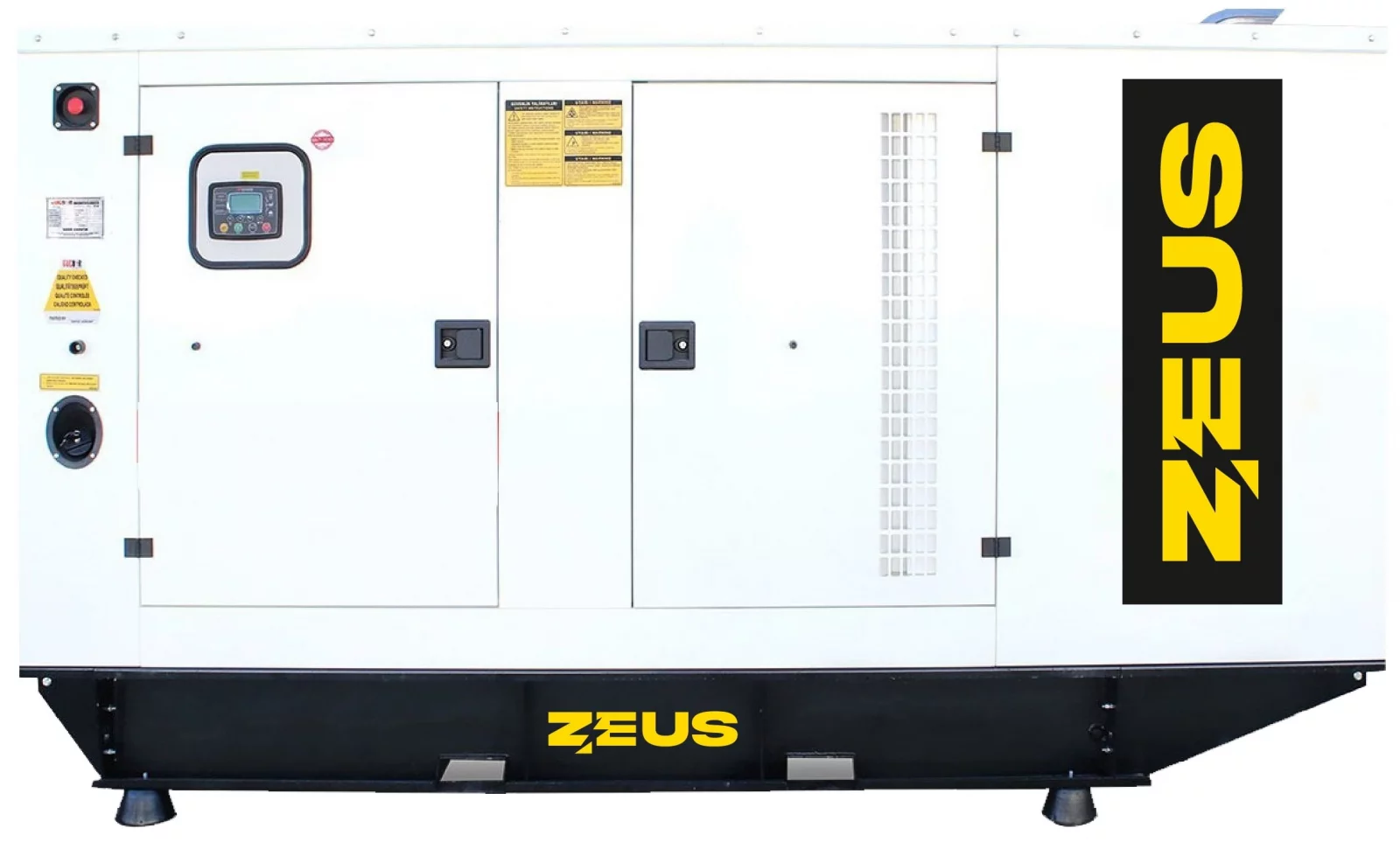 Дизельный генератор Zeus AD320-T400D в кожухе