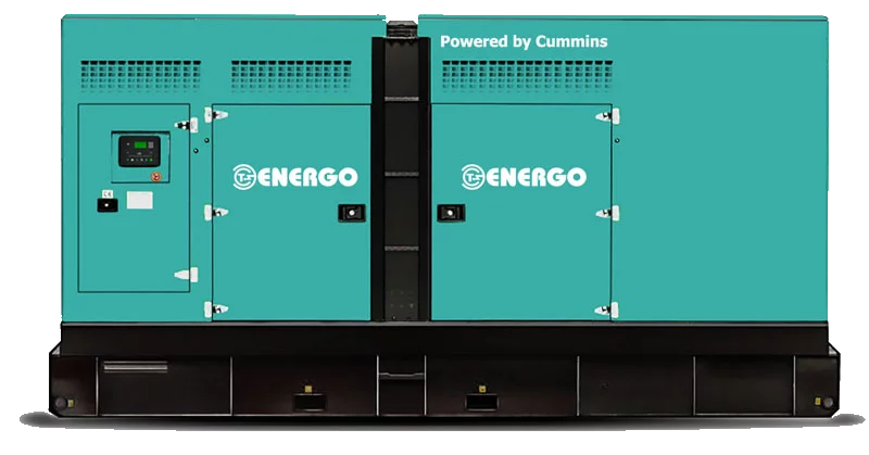 Дизельный генератор Energo AD350-T400C-S в кожухе