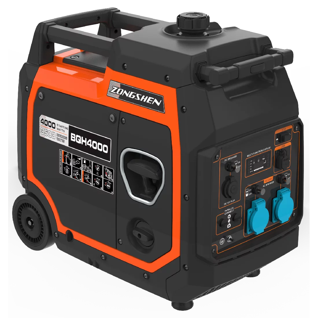 Бензиновый генератор Zongshen BQH 4000 E