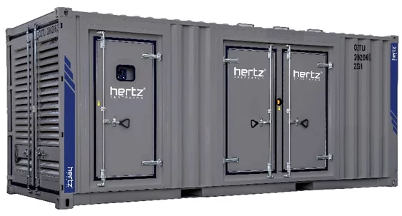 Дизельный генератор Hertz HG 880 CL_А в кожухе с АВР