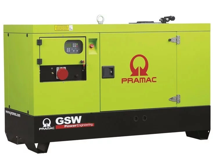 Дизельный генератор Pramac GSW 45 P в кожухе