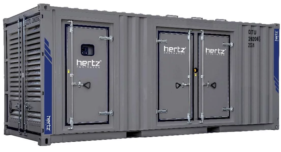 Дизельный генератор Hertz HG 1650 BC в кожухе
