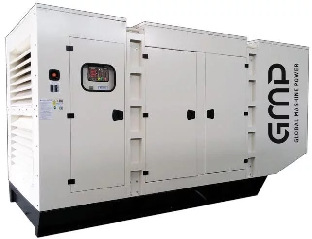 Дизельный генератор John Deere GMP 200JS в кожухе