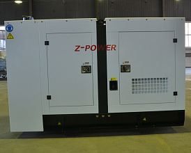 Дизельный генератор Z-Power ZP88P в кожухе — фото 2