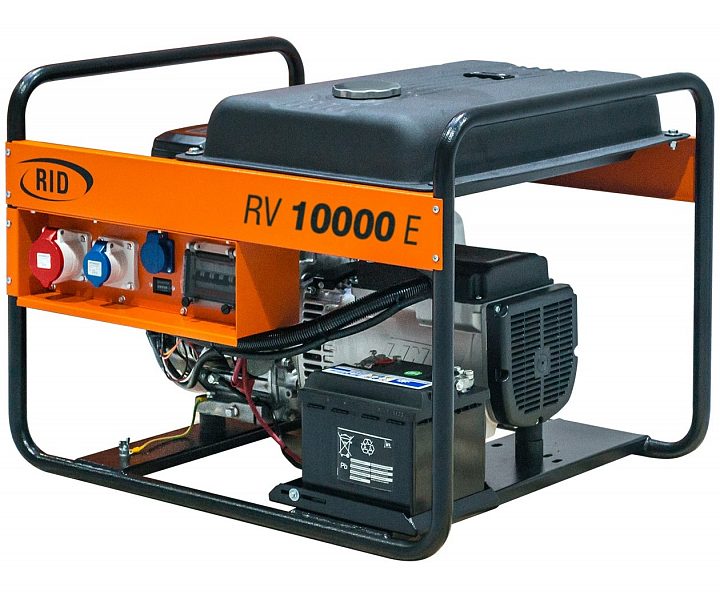 Бензиновый генератор RID RV 10541 ER с АВР