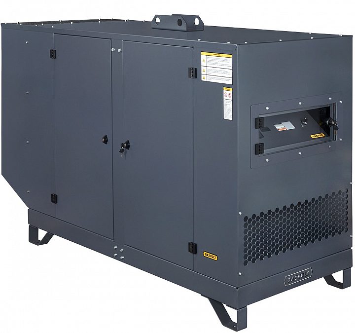 Газовый генератор Gazvolt 80T21 в кожухе с АВР