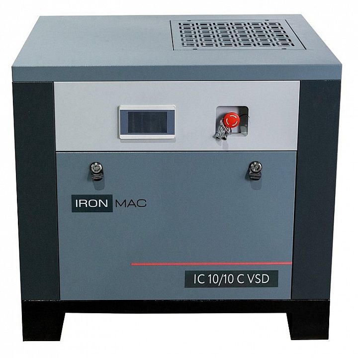 Винтовой компрессор IRONMAC IC 10/10 C VSD (IP 54)